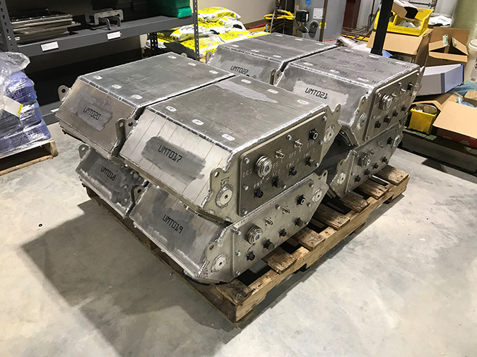 Assembled ODINs ready to be installed Assembled ODINs ready to be installed